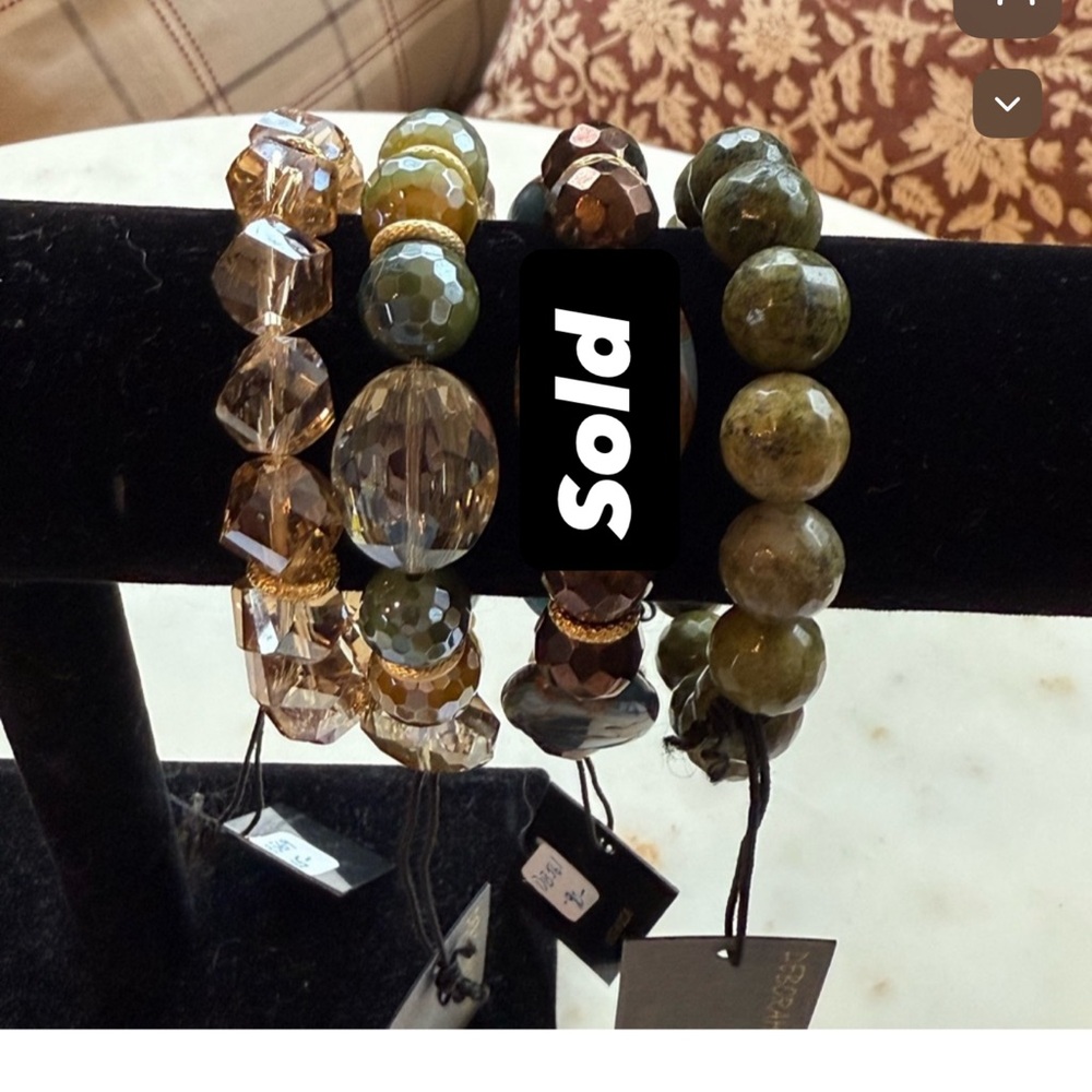 Deborah Grivas Earth Tone Beaded Bracelet Set
